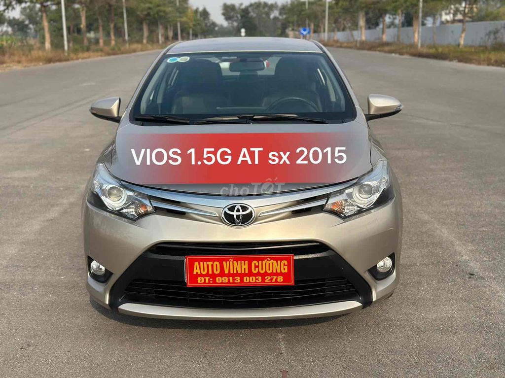 Toyota Vios 1.5G AT sx 2015