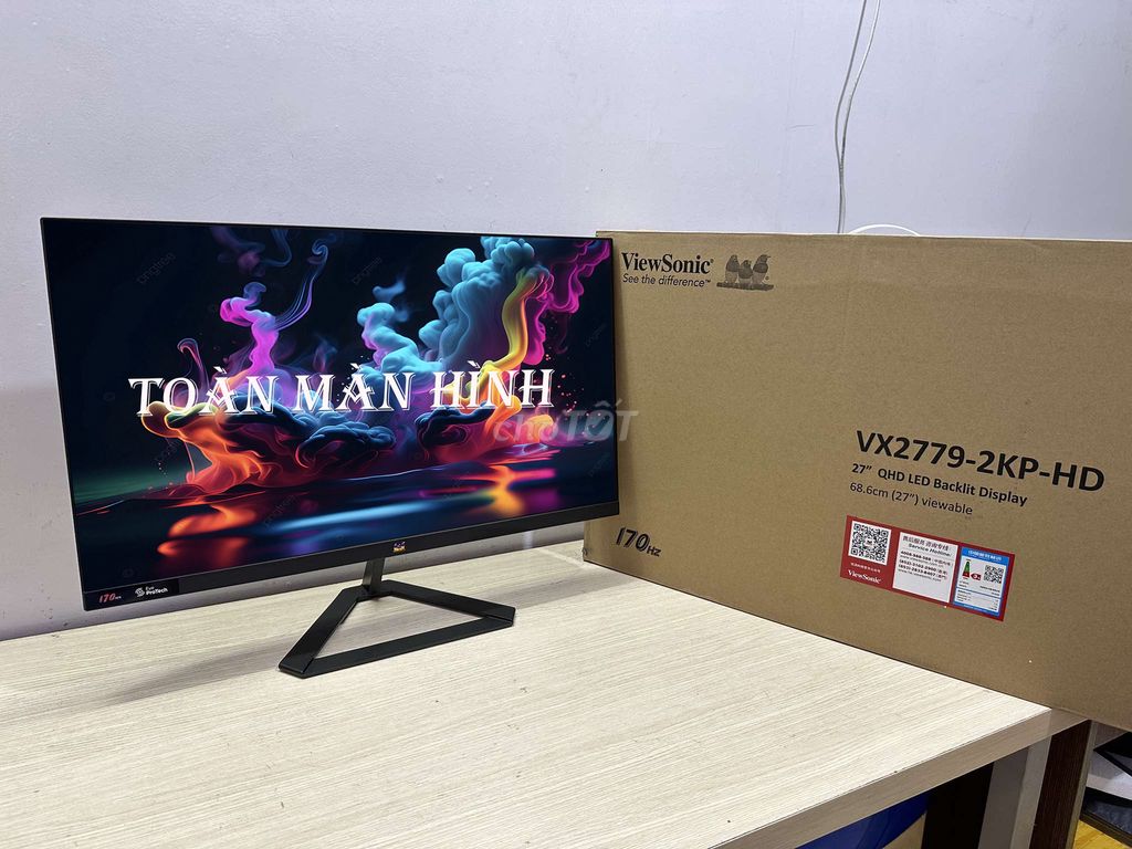 Màn Gaming Viewsonic 27"2k 170hz New