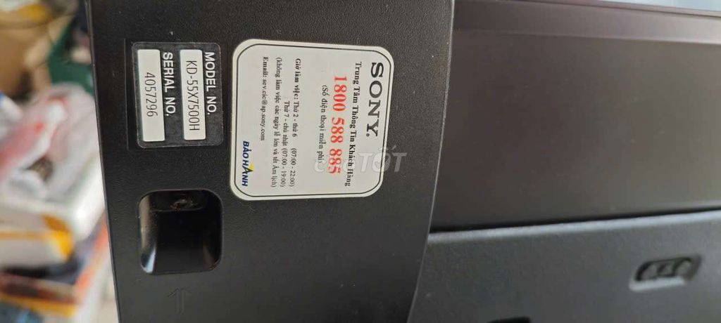 Tivi Sony 55X7500H 4K 2021. Mua bán Tivi, Âm thanh tại Quận Hai Bà Trưng Hà Nội được đăng bởi Mr Đinh hình 1