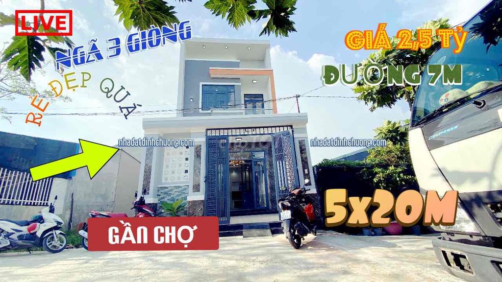 💥nhà 5x20m sổ hồng riêng