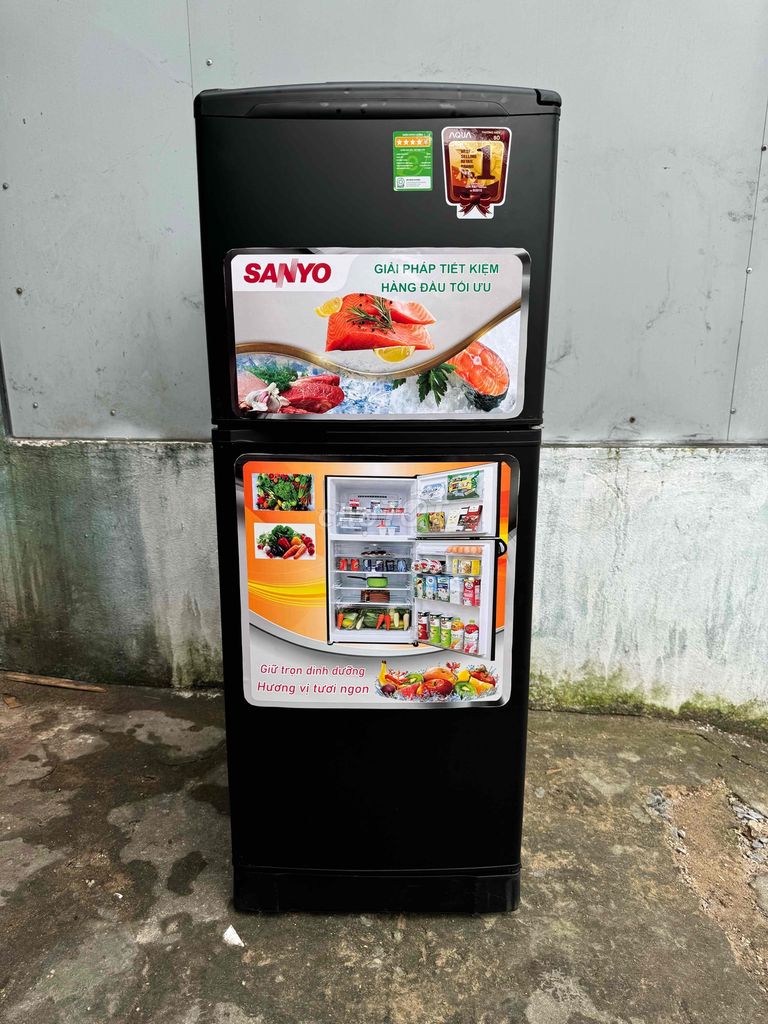 tủ lạnh sanyo 135lít ko bám tuyết❤️