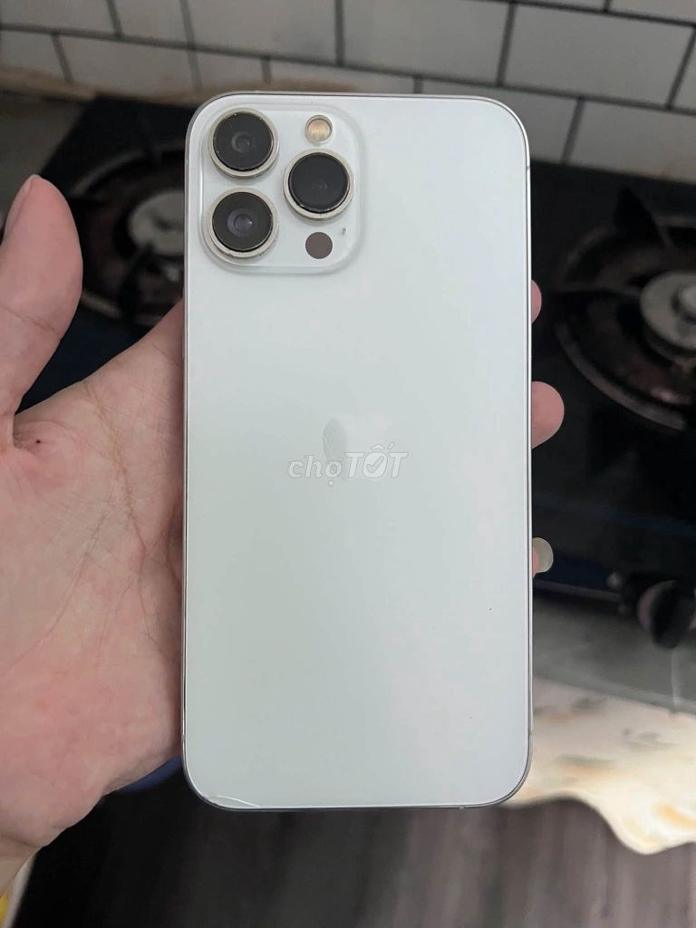 Apple iPhone 13 Pro Max 128GB Trắng Màn hình linh kiện sọc mờ. Mua bán Điện thoại tại Quận 10 Tp Hồ Chí Minh được đăng bởi Hội Đồ Điện Tử hình 1