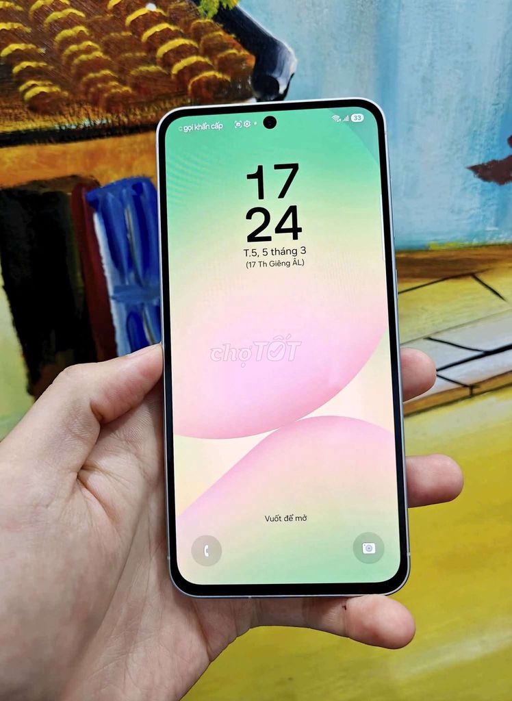 Samsung A56 5G 128GB Xám. Mua bán Điện thoại tại Thành phố Thủ Đức Tp Hồ Chí Minh được đăng bởi Ngọc hình 1