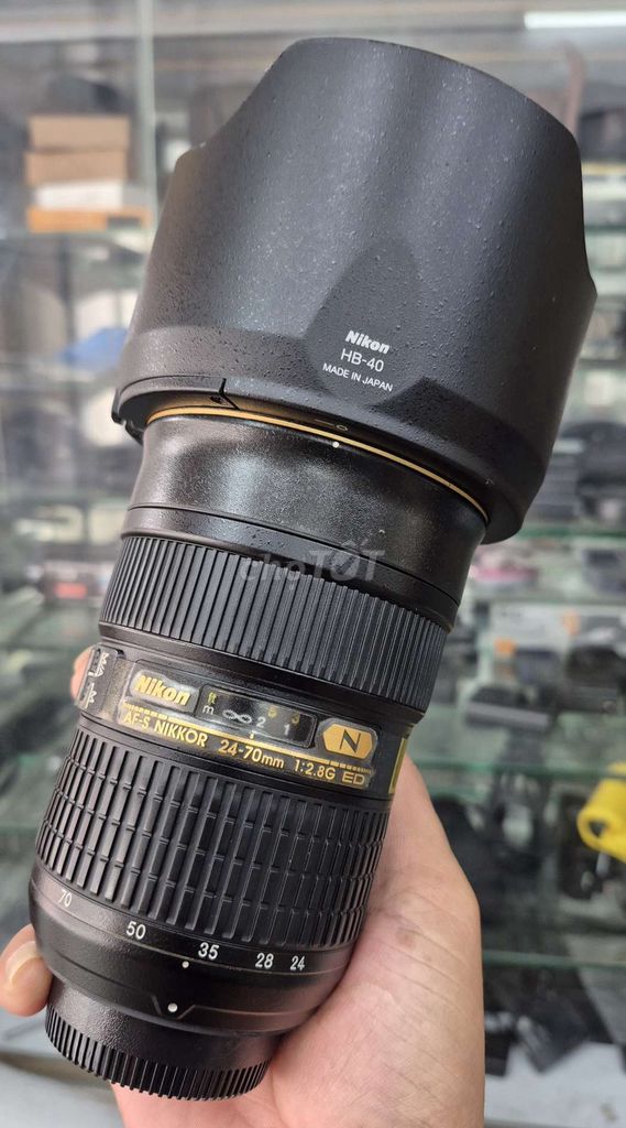 Ống kính Nikon AF-S Nikkor 24-70mm. Mua bán Máy ảnh, Máy quay tại Quận 1 Tp Hồ Chí Minh được đăng bởi Phạm Gia hình 1