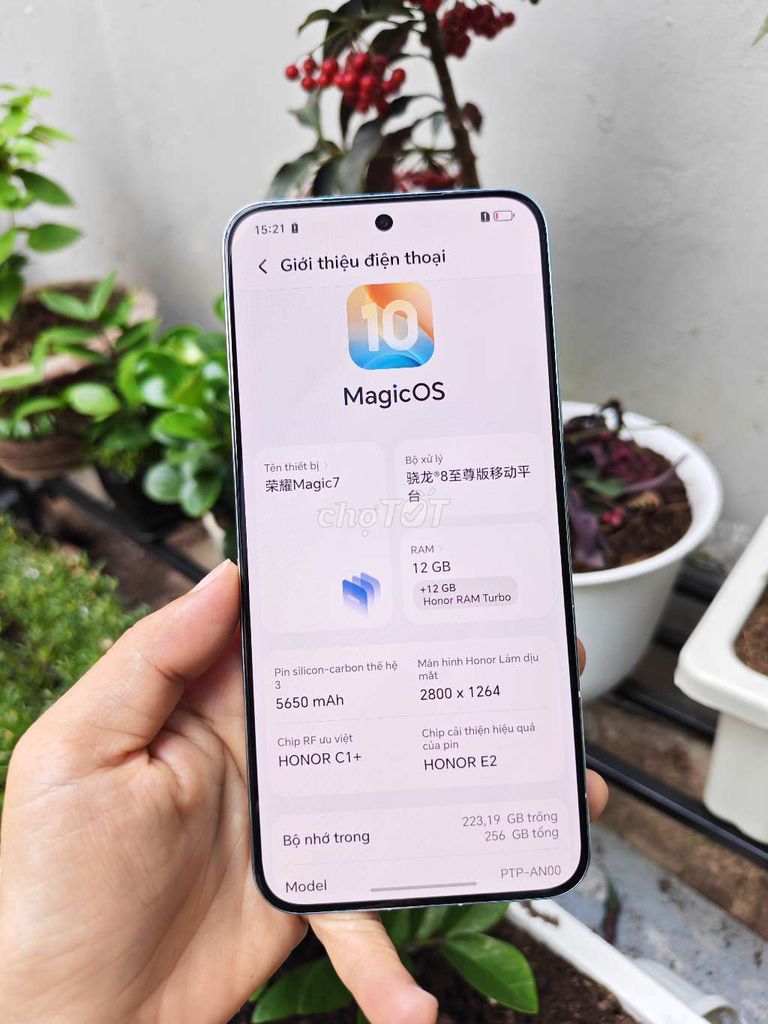 Honor Magic 7 12/256GB Pin 97. Mua bán Điện thoại tại Quận Gò Vấp Tp Hồ Chí Minh được đăng bởi Linh hình 1