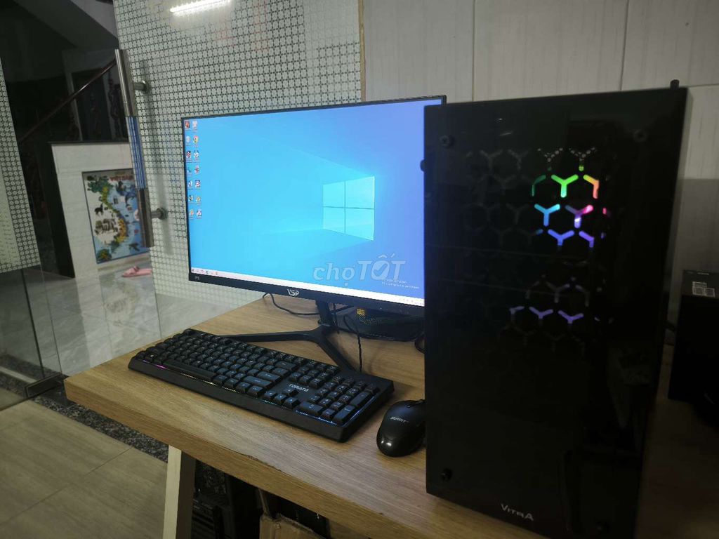 Bán bộ máy I3 10105f/Ram 8G/Ssd 240G/Vga Rx 470 8G. Mua bán Máy tính để bàn tại Quận 12 Tp Hồ Chí Minh được đăng bởi Đặng Long hình 1