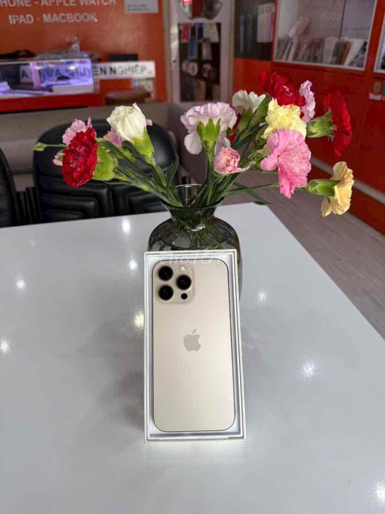 iphone16promax 256gb vàng vn/a pin 92 zin áp suất. Mua bán Điện thoại tại Quận 3 Tp Hồ Chí Minh được đăng bởi Nam Á Mobile hình 1