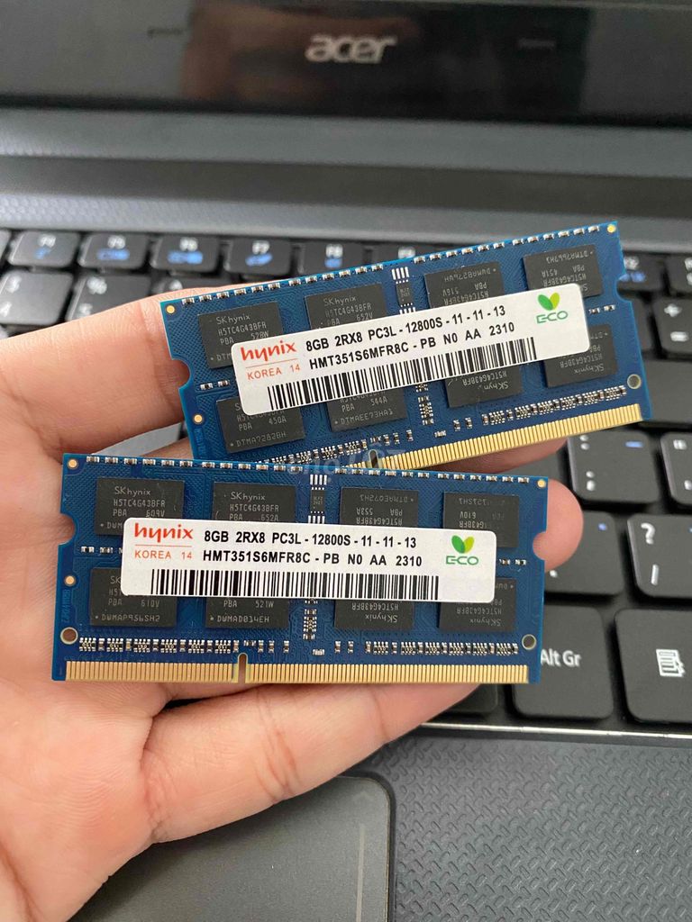 Ram Laptop DDR3L 8GB Bóc Máy