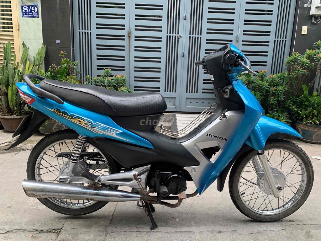 Honda Wave 50cc 2014 xanh bạc SD29000km đẹp99%