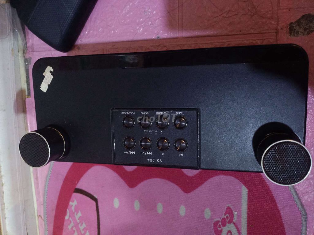 Loa karaoke YS204 Đen Đổi giọng vang. Mua bán Tivi, Âm thanh tại Quận Bình Thạnh Tp Hồ Chí Minh được đăng bởi KIỀU LINH VLOG hình 1