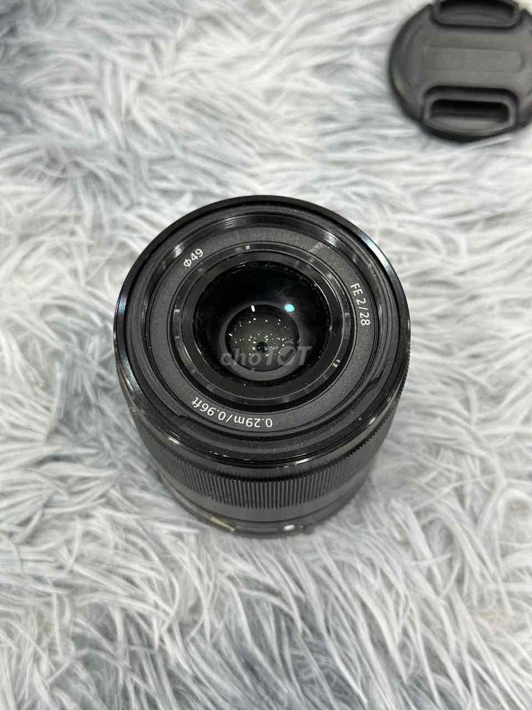 Ống kính Sony FE 28mm F2 Đen 98%. Mua bán Máy ảnh, Máy quay tại Quận 5 Tp Hồ Chí Minh được đăng bởi Phan Thế Phong  hình 1