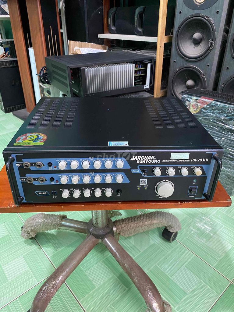 Amply Jarguar PA-203HI Đen. Mua bán Tivi, Âm thanh tại Huyện Củ Chi Tp Hồ Chí Minh được đăng bởi Mua Gọi Trực Tiếp hình 1