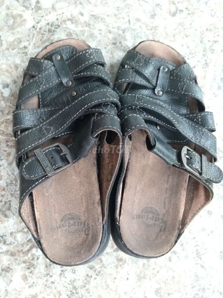 Dép Dr. Martens Da Đen Unisex Size 42.5-43. Mua bán Giày dép tại Huyện Thanh Bình Đồng Tháp được đăng bởi Van Van hình 1