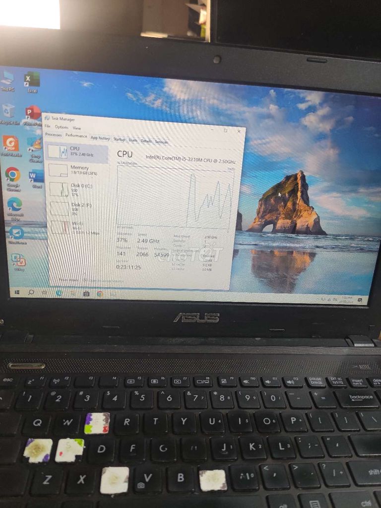 Asus K45 i5-3110M 14 inch 8GB/128GB. Mua bán Laptop tại Quận Nam Từ Liêm Hà Nội được đăng bởi anh2x7tv hình 1
