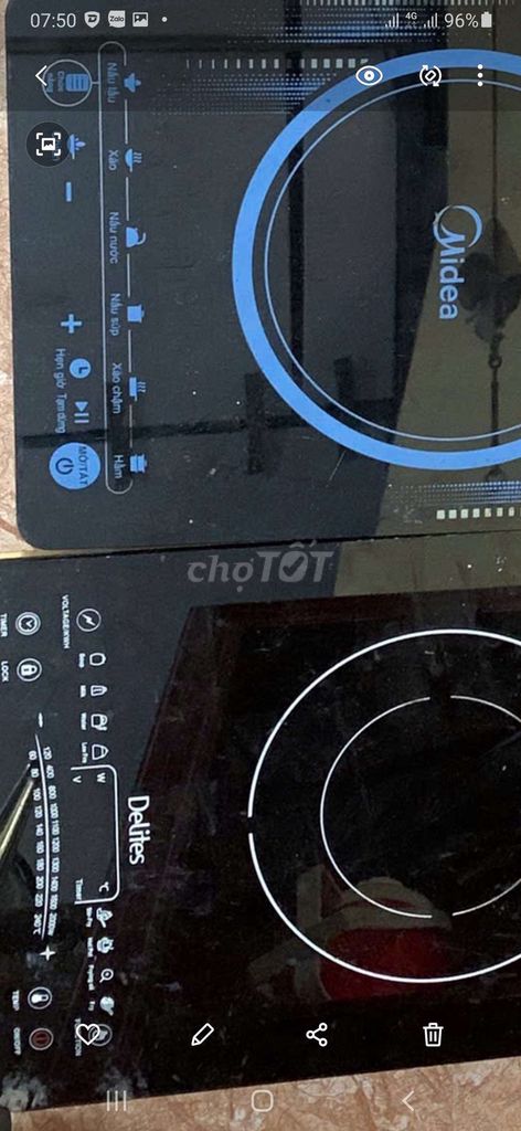 Bếp từ đơn Midea Đen. Mua bán Bếp, lò, đồ điện nhà bếp tại Huyện An Lão Hải Phòng được đăng bởi tuấn hình 1