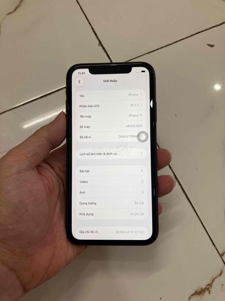 Bán Iphone11 quốc tế còn face thay pin mới zin cũ. Mua bán Điện thoại tại Quận Hà Đông Hà Nội được đăng bởi Mạnh Mobile hình 1