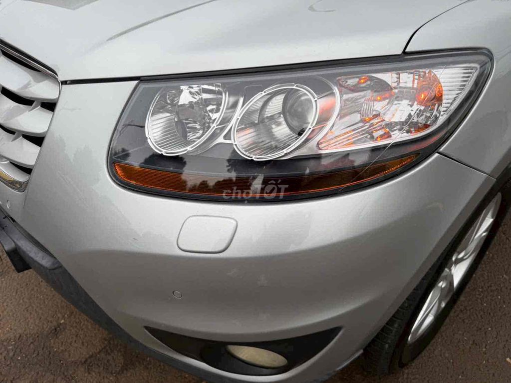 Hyundai Santa Fe 2009 SLX Bạc. Mua bán Ô tô tại Thành phố Pleiku Gia Lai được đăng bởi Dinh Trung  hình 8