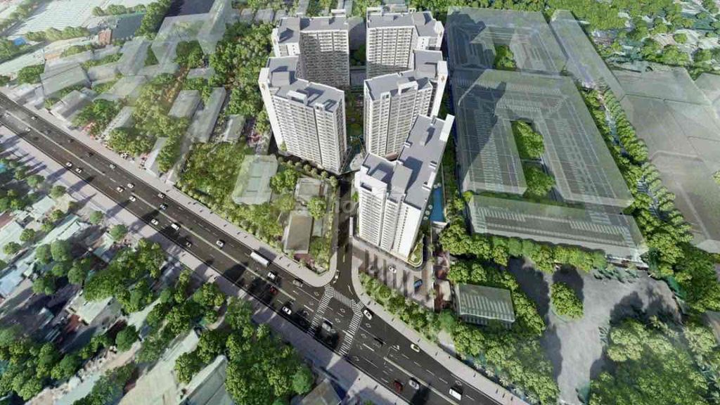 Căn hộ CC 2 PN 2 WC 51m2 mặt tiền Quốc Lộ 1A.