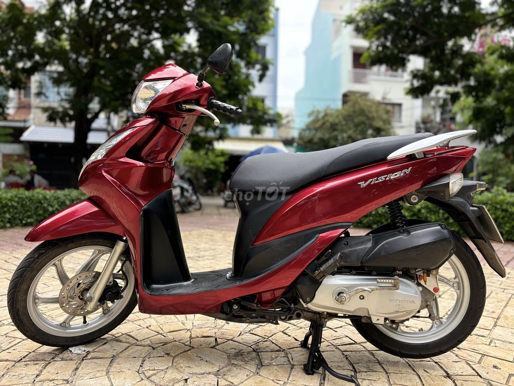 🌈👍🍁Honda Vision Fi, đỏ ,keng bảo hành hình thật