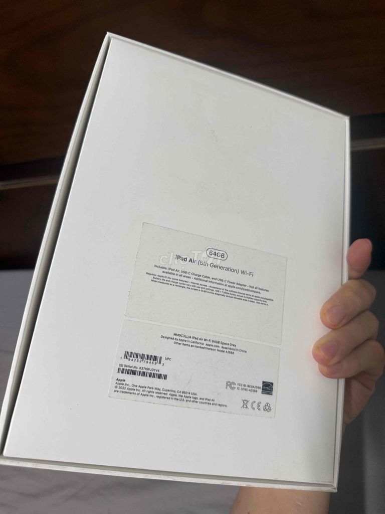 iPad air 5 chip M1. Mua bán Máy tính bảng tại Quận 1 Tp Hồ Chí Minh được đăng bởi Bảo Nghi hình 1