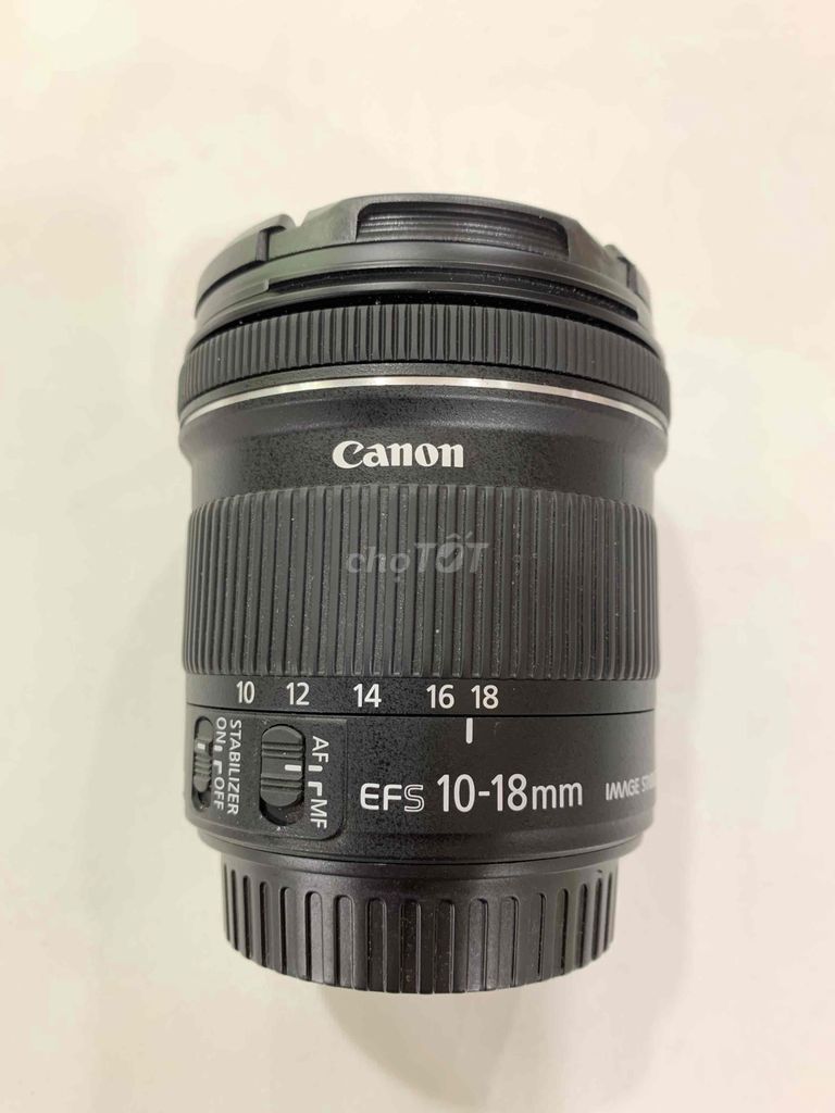 Lens Canon 10-18 STM