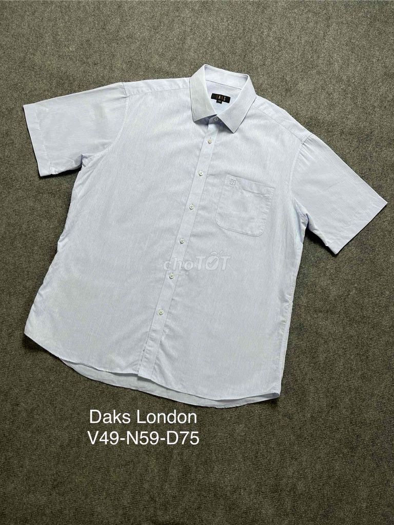 Áo sơ mi Daks London Nam size XL. Mua bán Quần áo tại Thành phố Biên Hòa Đồng Nai được đăng bởi Bắc Bơ Đồ Si  hình 1