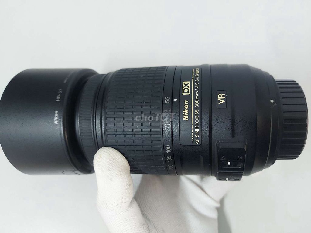 Ống kính Nikon AFS 55-300 VR Đen. Mua bán Máy ảnh, Máy quay tại Quận Lê Chân Hải Phòng được đăng bởi Anh Thư hình 1