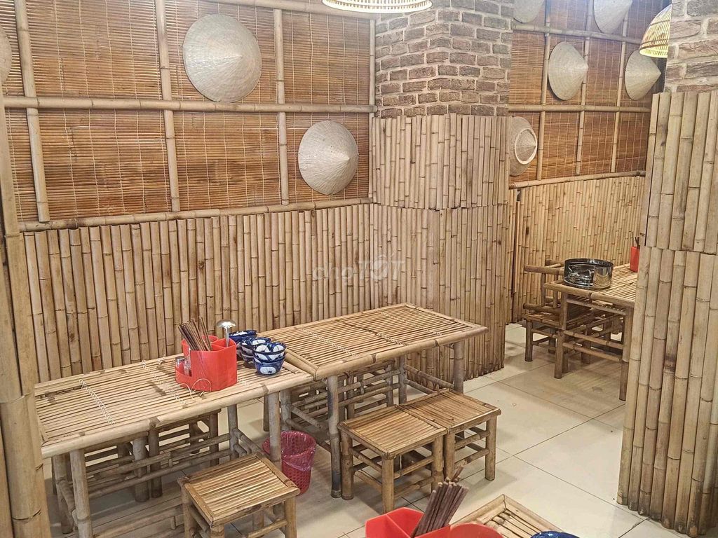 Bàn ghế tre đã sử dụng. Mua bán Bàn ghế tại Thành phố Thủ Dầu Một Bình Dương được đăng bởi Vy Vy hình 1