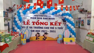 Lớp mẫu giáo Ánh Minh logo