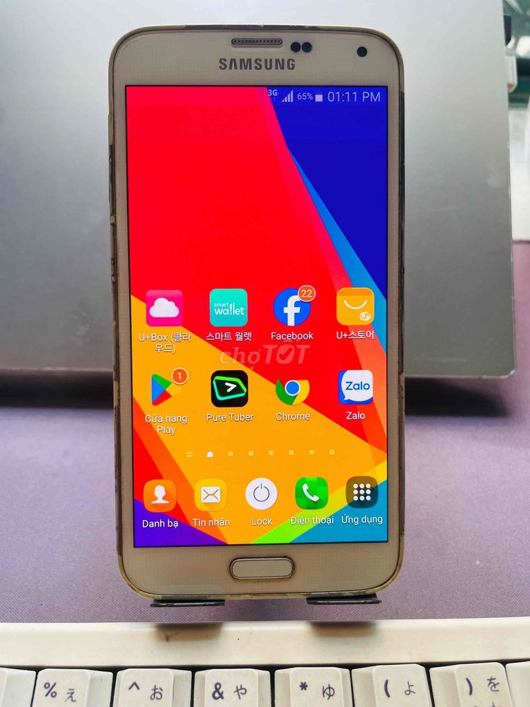 Samsung Galaxy S5 Trắng. Mua bán Điện thoại tại Quận Bình Thạnh Tp Hồ Chí Minh được đăng bởi BẢO hình 1