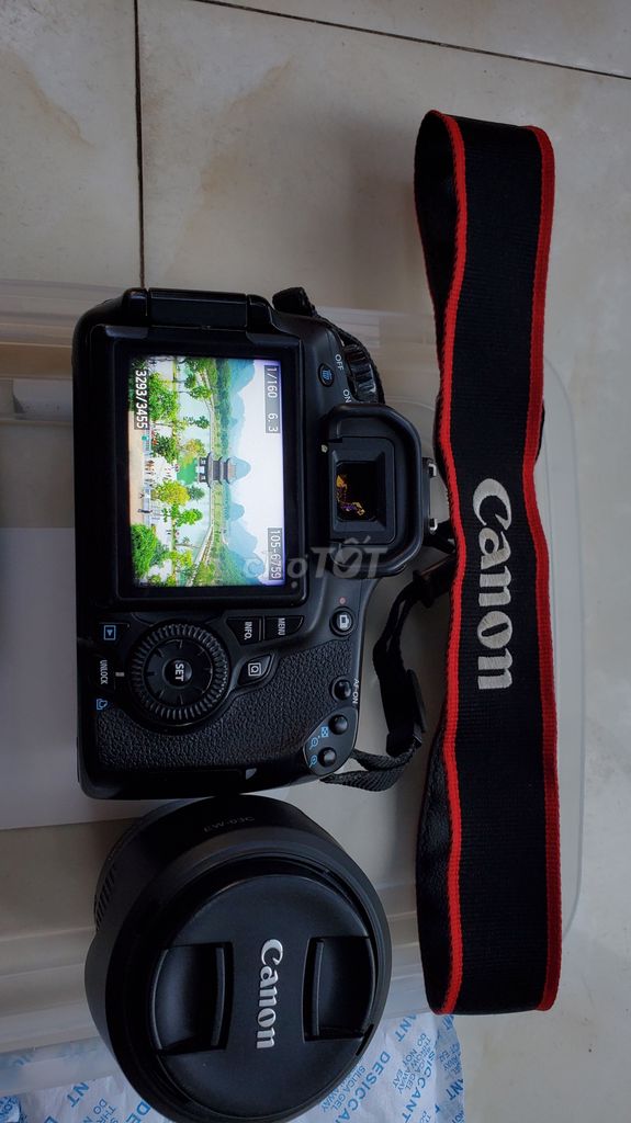 Máy ảnh DSLR Canon 60D + đầy đủ Phụ kiến