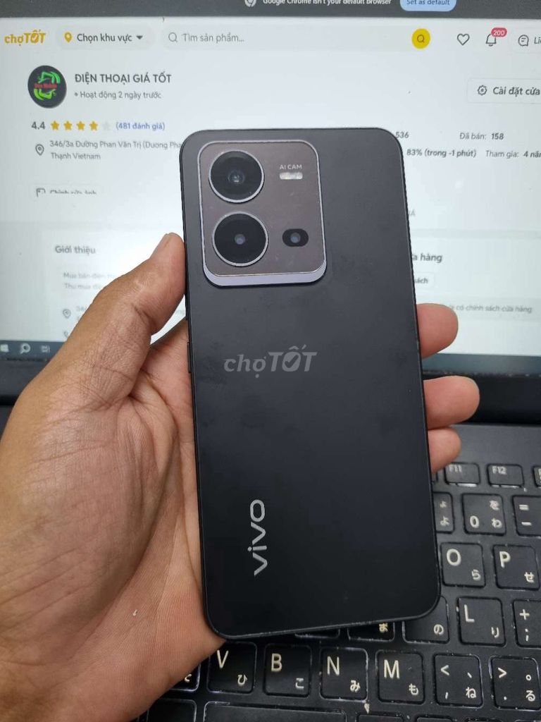 VIVO V25E 8GB.128GB HELIO G99 PIN 4500 ZIN ĐẸP . Mua bán Điện thoại tại Quận Bình Thạnh Tp Hồ Chí Minh được đăng bởi Dân Mobile hình 1