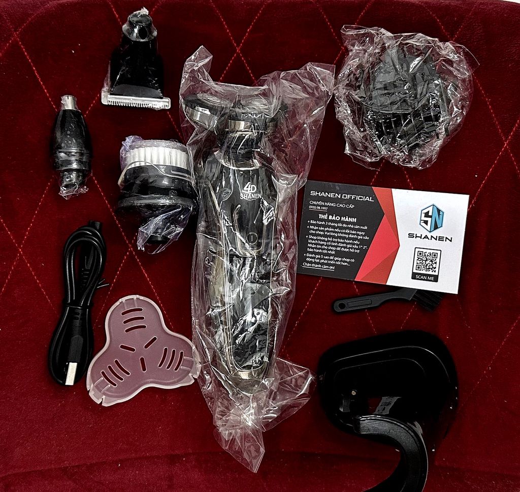 Máy cạo râu SHANEN AY-1280 Đen. Mua bán Phụ kiện thời trang khác tại Quận Phú Nhuận Tp Hồ Chí Minh được đăng bởi hòa 1 hình 1