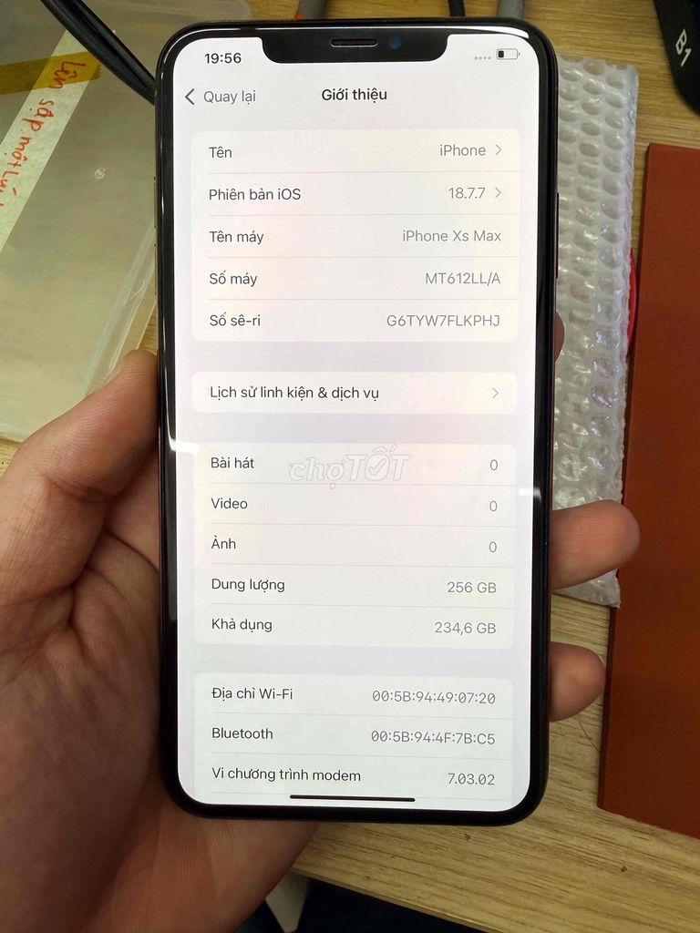 iPhone Xs Max 256GB Vàng Đã thay màn hình. Mua bán Điện thoại tại Thành phố Bắc Ninh Bắc Ninh được đăng bởi Son hình 1