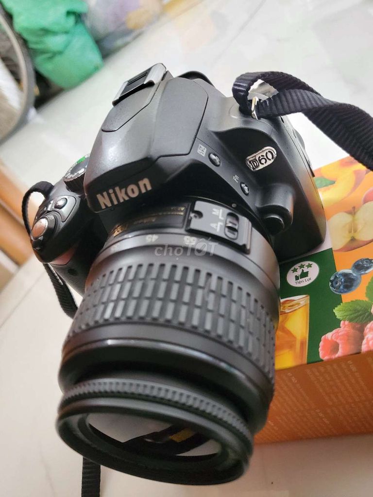Máy ảnh Nikon D60 Đen. Mua bán Máy ảnh, Máy quay tại Huyện Bình Chánh Tp Hồ Chí Minh được đăng bởi Trần Tịnh hình 1