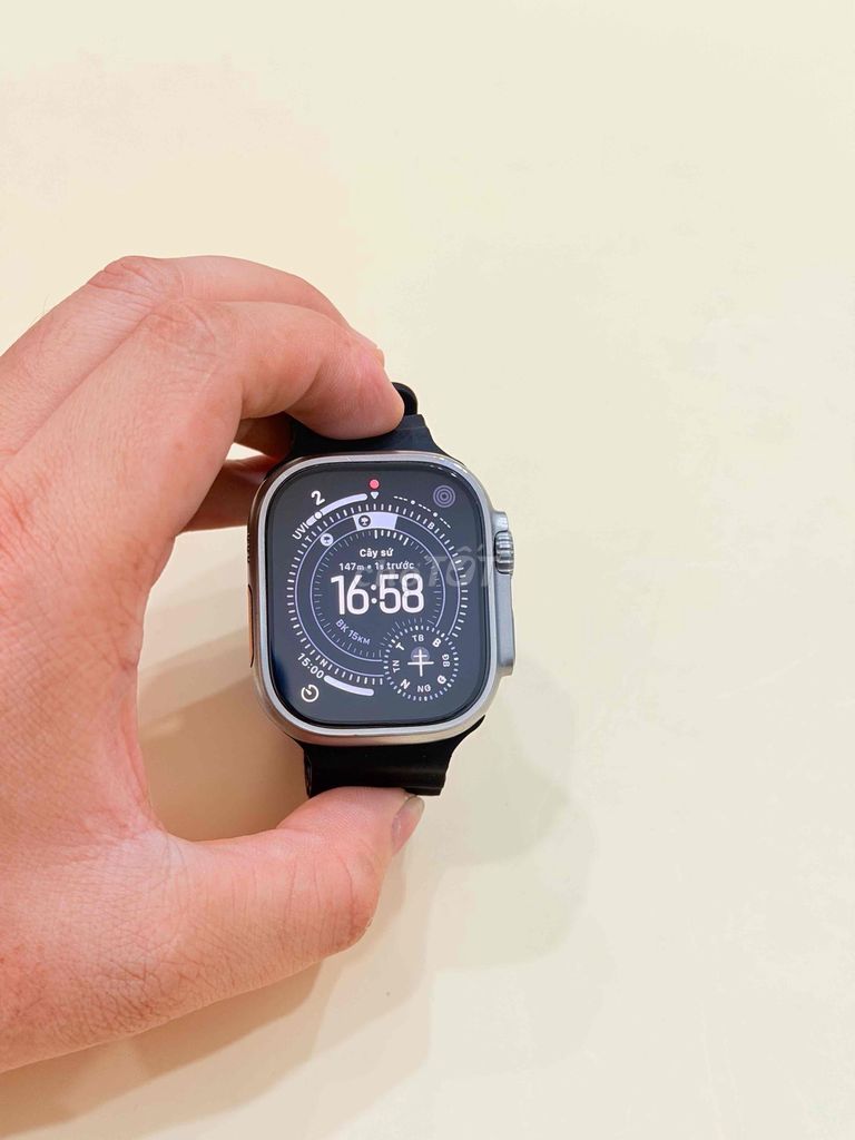 Apple Watch Ultra 2 Titanium Tự nhiên Esim. Mua bán Thiết bị đeo thông minh tại Quận Bình Thạnh Tp Hồ Chí Minh được đăng bởi Đức Phong hình 1