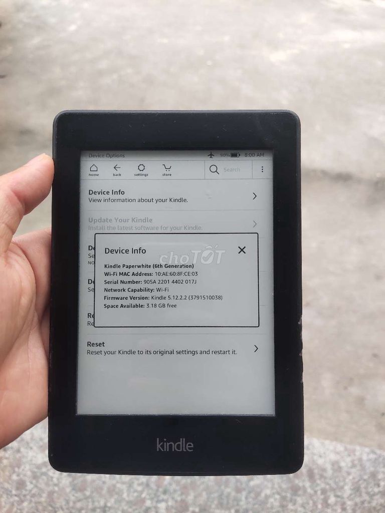 Máy đọc sách Amazon Kindle Paperwhite 2 Đen. Mua bán Máy tính bảng tại Huyện Vĩnh Lộc Thanh Hóa được đăng bởi trinh luc hình 1