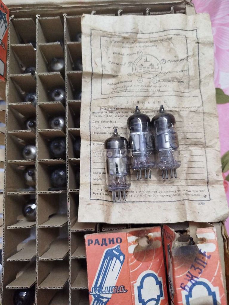 Bóng pre âm thanh 6H3n-E Liên Xô cũ Mới. Mua bán Tivi, Âm thanh tại Quận 10 Tp Hồ Chí Minh được đăng bởi A hiền hình 1