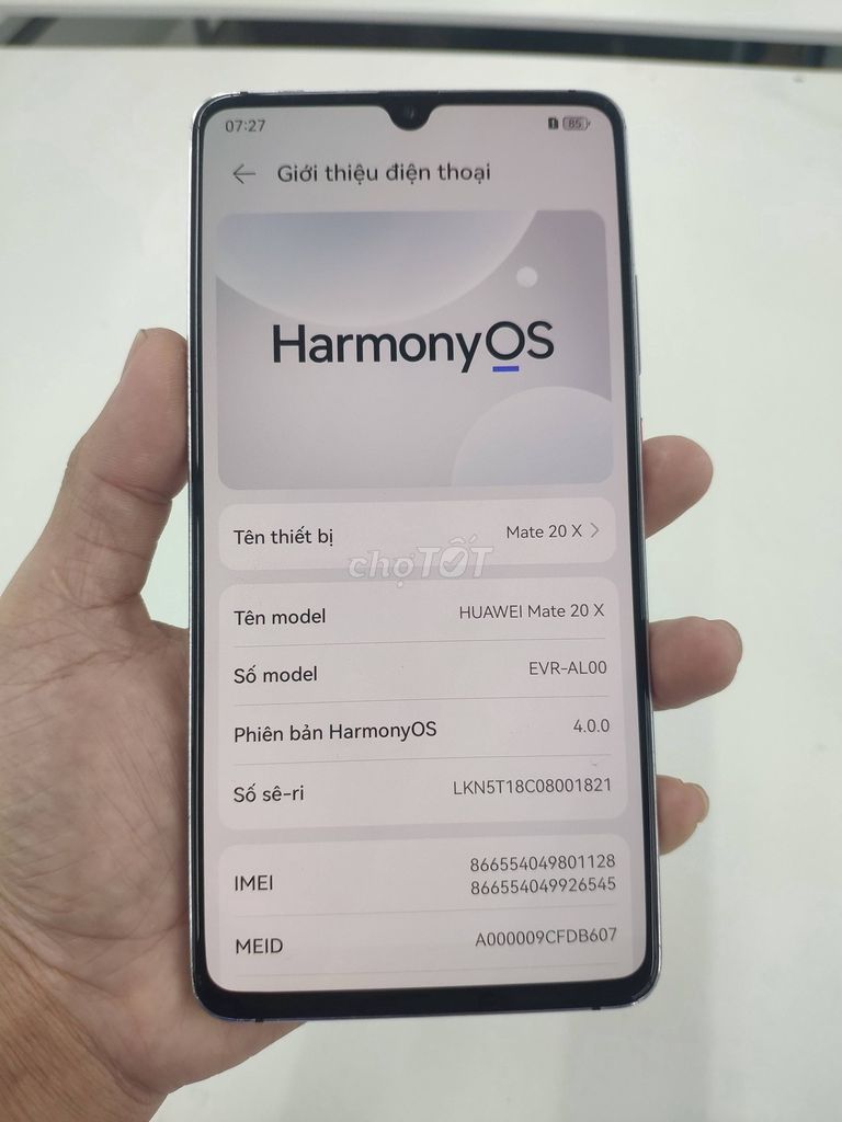 Huawei Mate 20X 128GB Đen. Mua bán Điện thoại tại Quận 7 Tp Hồ Chí Minh được đăng bởi Trần Hải hình 1