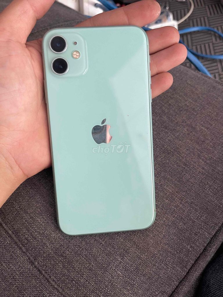 Apple iPhone 11 128GB Xanh bạc hà. Mua bán Điện thoại tại Huyện Bình Chánh Tp Hồ Chí Minh được đăng bởi Bùi Công Hoan hình 1