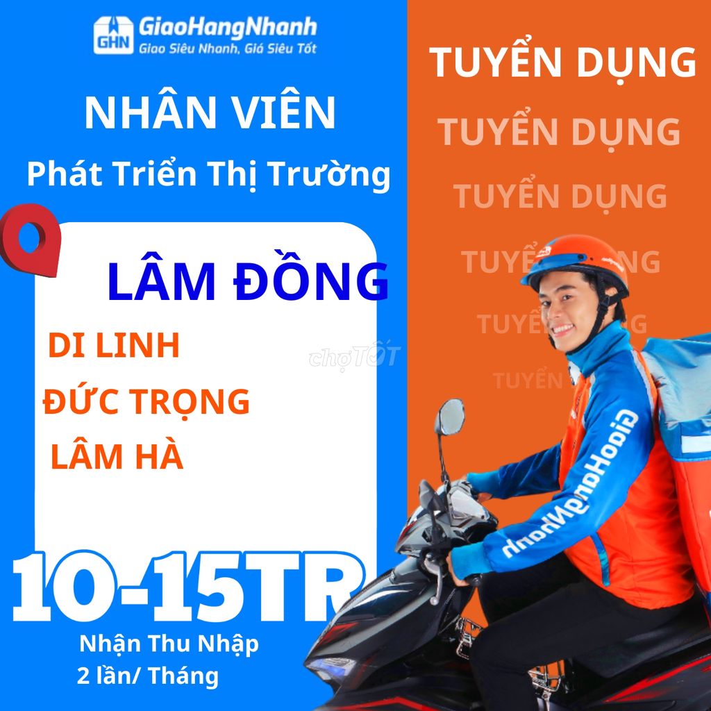 DI LINH - NHÂN VIÊN GIAO HÀNG