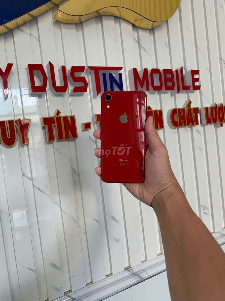 Apple iPhone XR 64GB Đỏ quốc tế 100%,có góp. Mua bán Điện thoại tại Thành phố Cà Mau Cà Mau được đăng bởi Duy Dustin Mobile hình 1