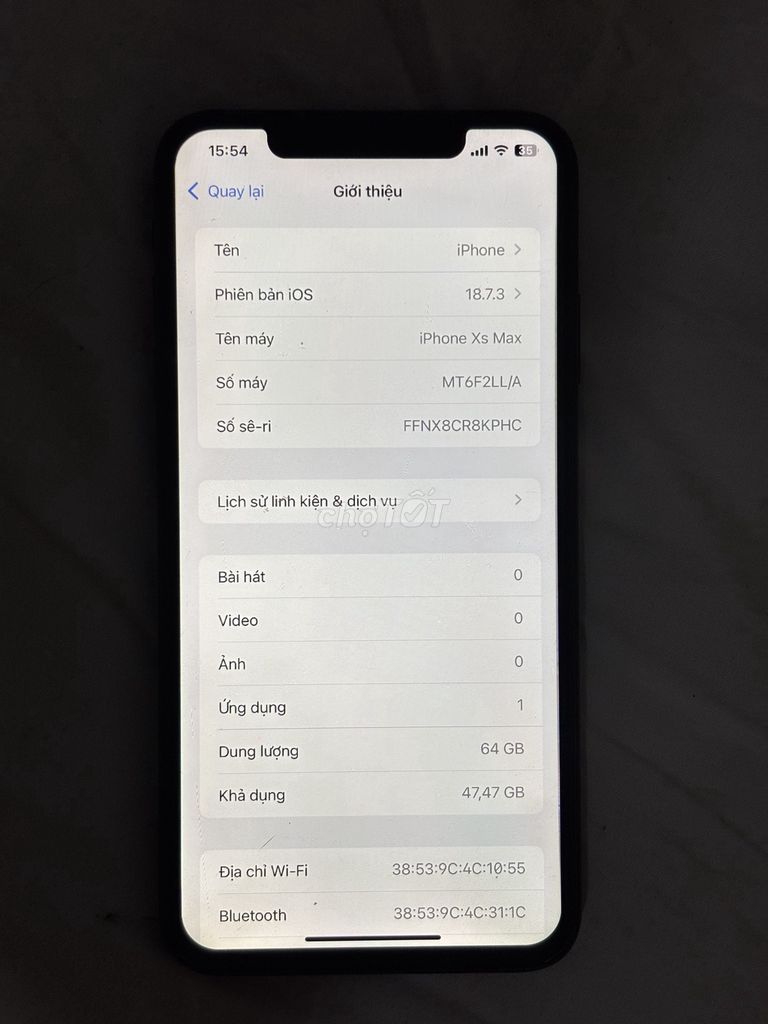 iPhone XS Max 64GB máy quốc tế qua sử dụng. Mua bán Điện thoại tại Thành phố Thuận An Bình Dương được đăng bởi thao hình 1