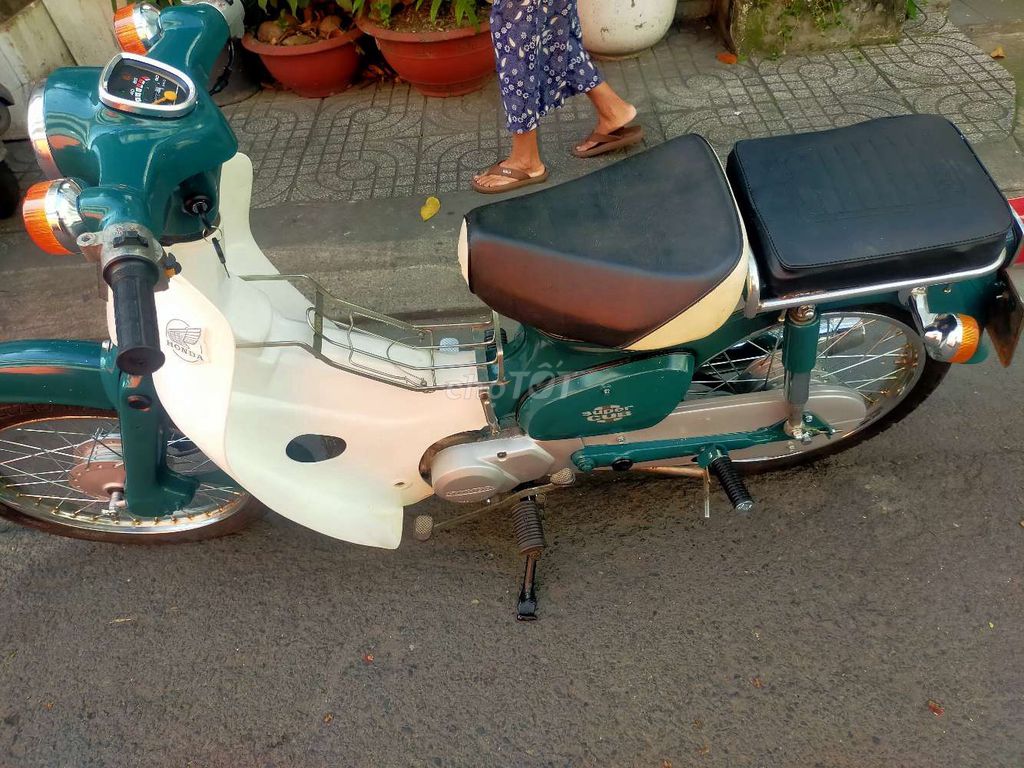 Honda Super Cub Xanh trắng. Mua bán Xe máy tại Quận Tân Bình Tp Hồ Chí Minh được đăng bởi tung hình 3