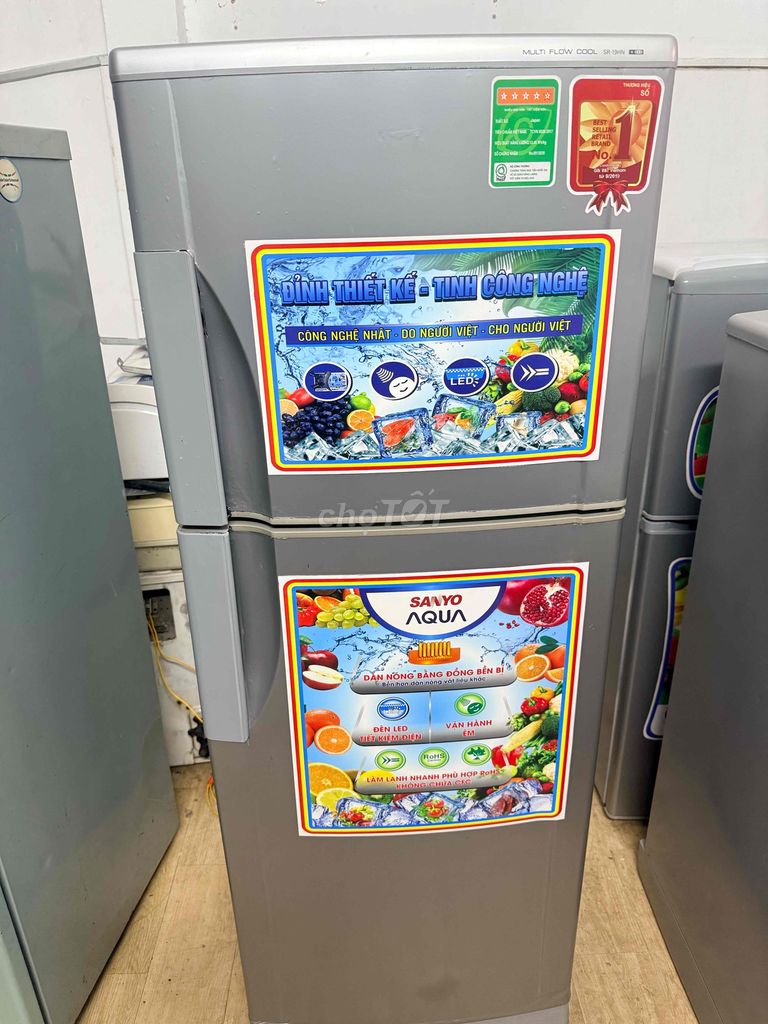 Tủ lạnh Sanyo 200L Xám. Mua bán Tủ lạnh tại Quận Gò Vấp Tp Hồ Chí Minh được đăng bởi phùng mạnh hùng hình 1