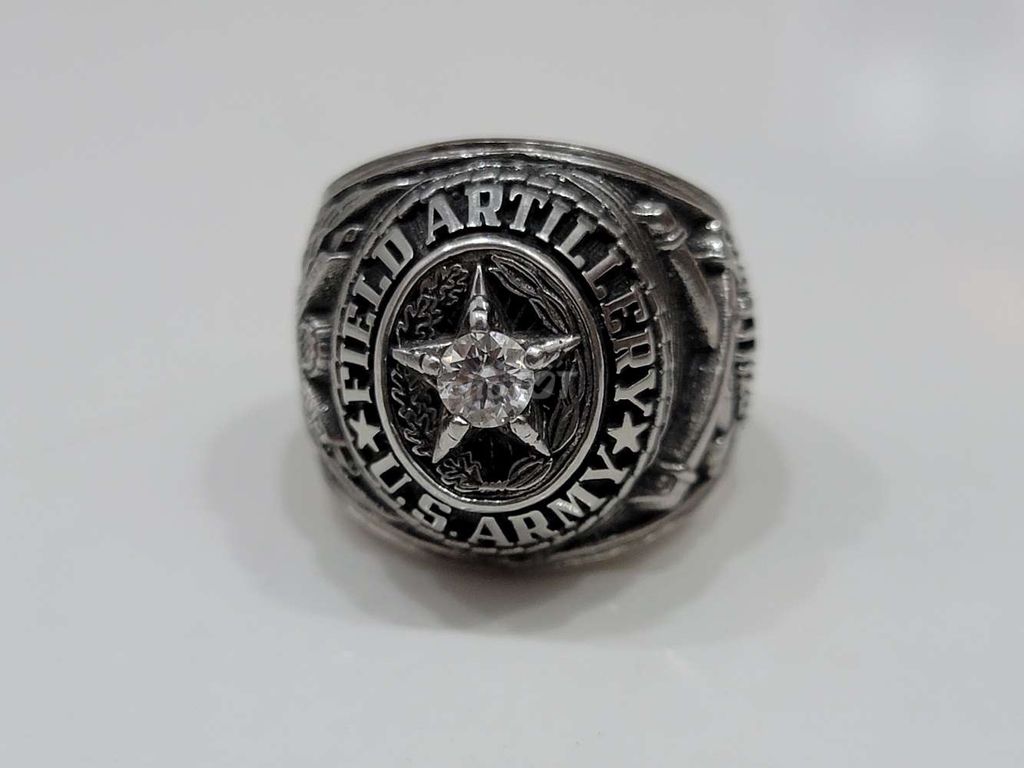 Nhẫn hợp kim quân đội chính hãng ALPHA size 18,5. Mua bán Phụ kiện thời trang khác tại Huyện Nhơn Trạch Đồng Nai được đăng bởi hải  hình 1