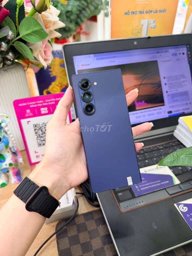 Samsung Galaxy Z Fold 6 5G Xanh 256GB có ship. Mua bán Điện thoại tại Quận 12 Tp Hồ Chí Minh được đăng bởi Minh phương hình 1