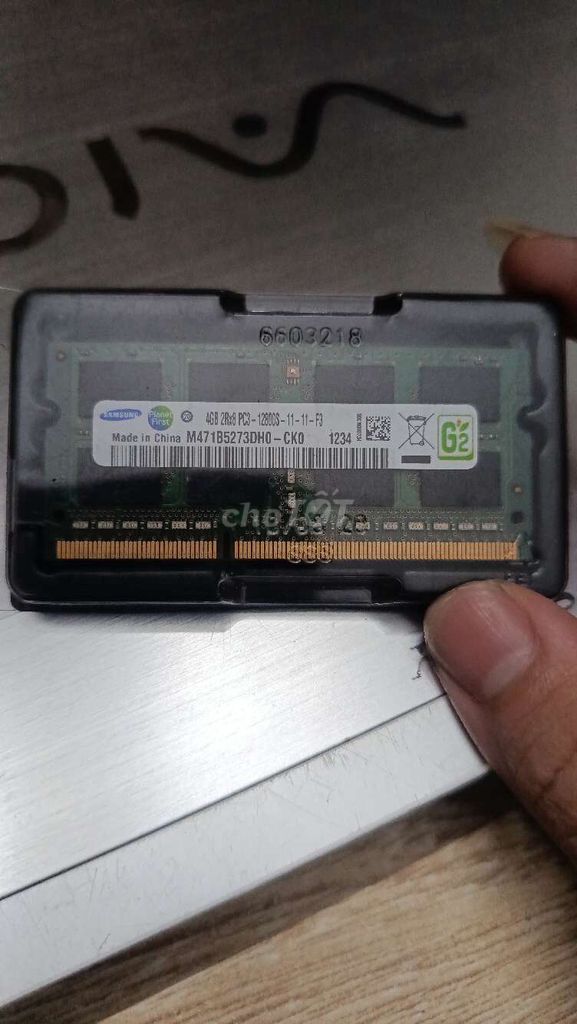 RAM Laptop Samsung PC3 12800S 4GB. Mua bán Linh kiện (RAM, Card...) tại Quận Thanh Xuân Hà Nội được đăng bởi Mr AckeIt hình 1