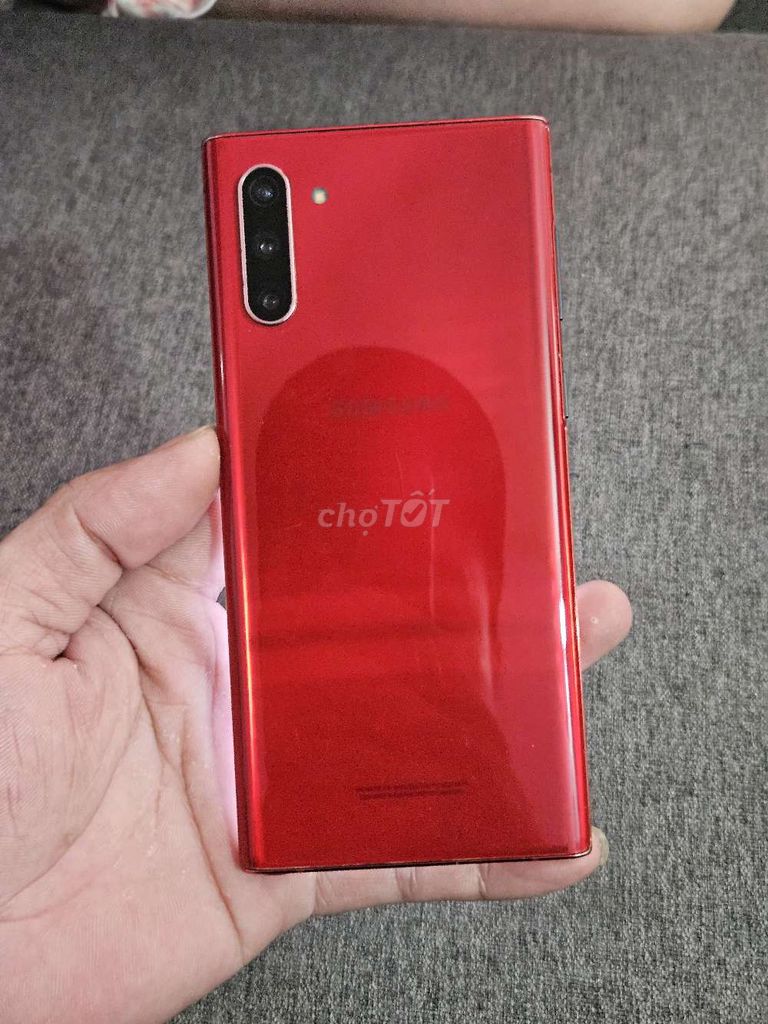 Samsung Note 10 256GB Đỏ 2 sim. Mua bán Điện thoại tại Thành phố Thủ Dầu Một Bình Dương được đăng bởi  Mai Tuấn Đt Giá rẻ hình 1