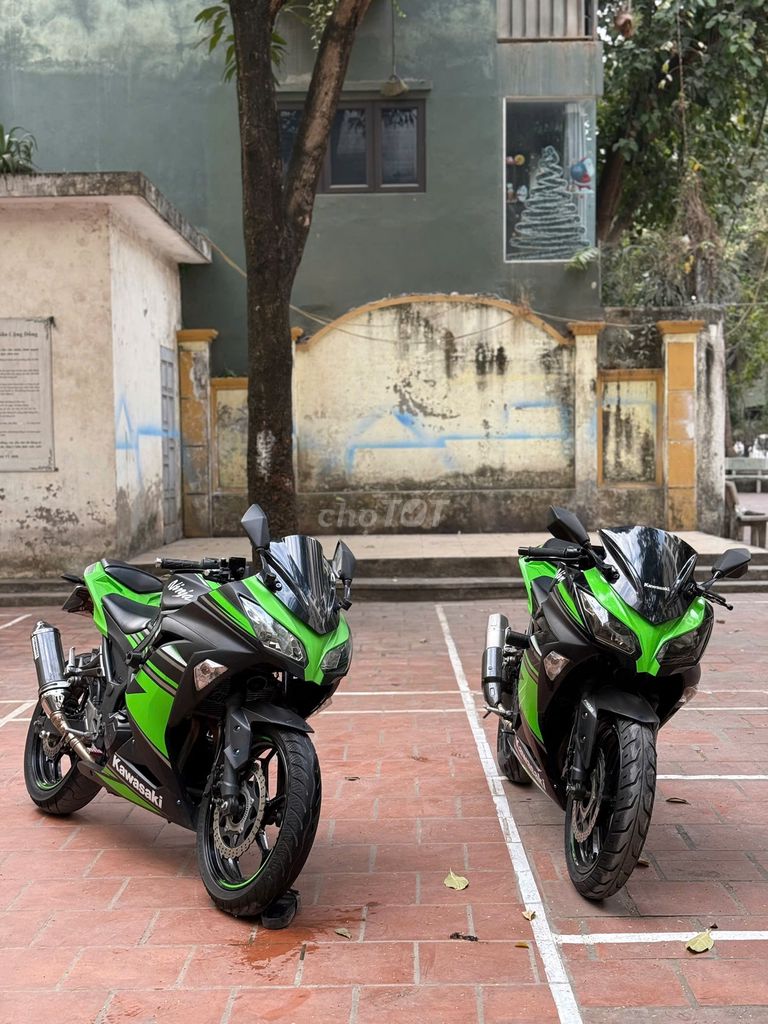 Kawasaki Ninja 300 2017 xanh có trả góp trao đổi ✅. Mua bán Xe máy tại Quận Thanh Xuân Hà Nội được đăng bởi Phú Lý hình 3